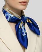 LA LAVANDAIA                            Carré in twill di pura seta