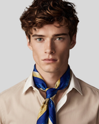 LA LAVANDAIA                            Carré in twill di pura seta