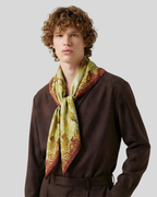 IL SEMINATORE                             Carré in twill di pura seta