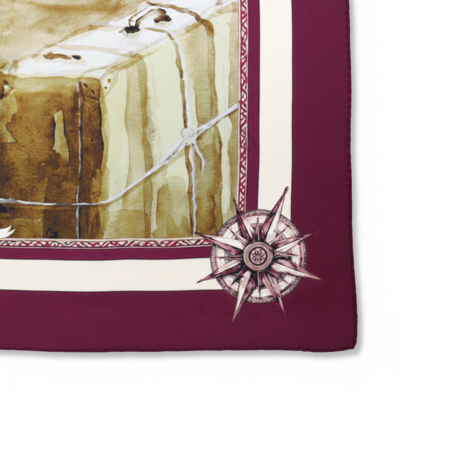 EMIGRAZIONE                              Carré in twill di pura seta