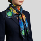 SPLENDORE VENEZIANO            Carré in twill di pura seta