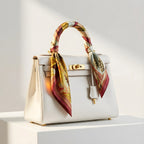 LA CERNITA DEL GRANO            Carré in twill di pura seta