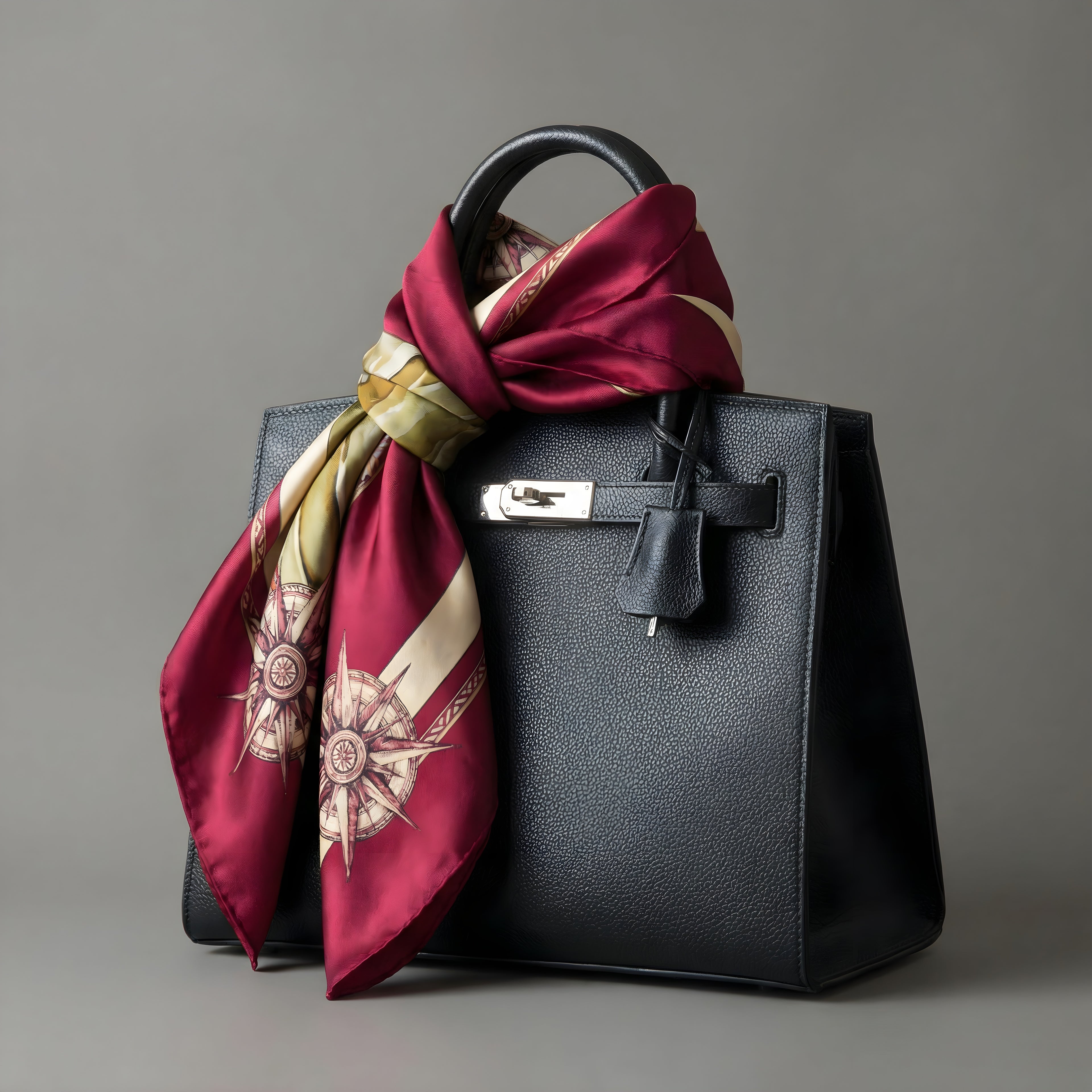 EMIGRAZIONE                              Carré in twill di pura seta