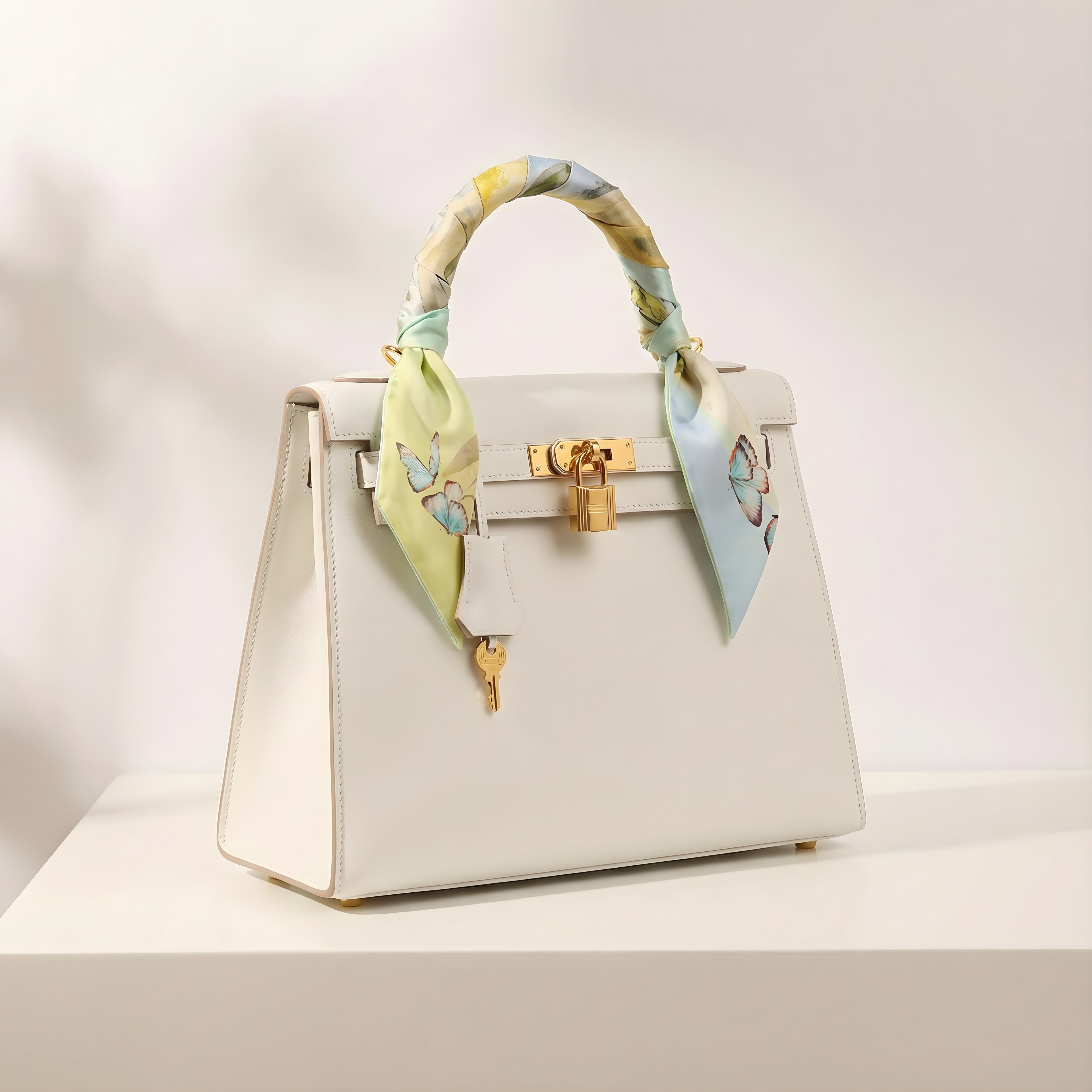 EPOCA URBANA                         Carré in twill di pura seta