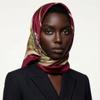 EMIGRAZIONE                              Carré in twill di pura seta