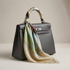 L’ECO DEL CAOS                          Carré in twill di pura seta