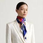 LA DANZATRICE                            Carré in twill di pura seta