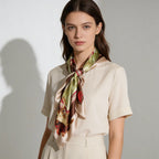 IL CARRETTO DI MATERA           Carré in twill di pura seta